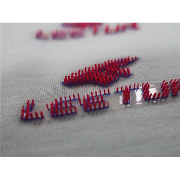 Brush Dots Silicone 3D Logo Heat Transfer Clothing Labels High - Elastic