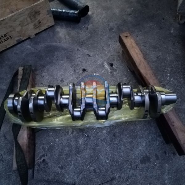 DE12 D2366 Crankshaft 150107-00187 DE12 Crankshaft for Doosan Excavator DX500 150107-00187