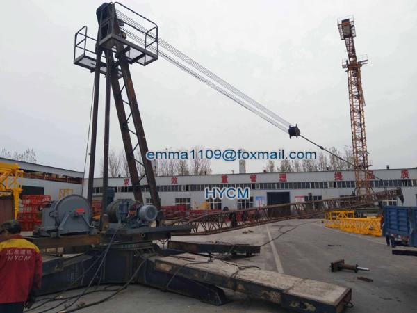 Small QD1515 Roof Crane 3000kg Load To Remove Inner Potain Tower Cranes