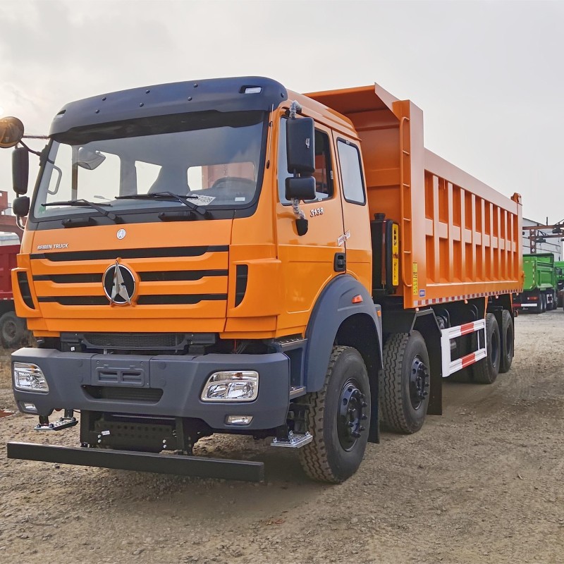 BEIBEN Dump Tipper Truck 8X4 Diesel Engine Heavy Duty Dumper Truck