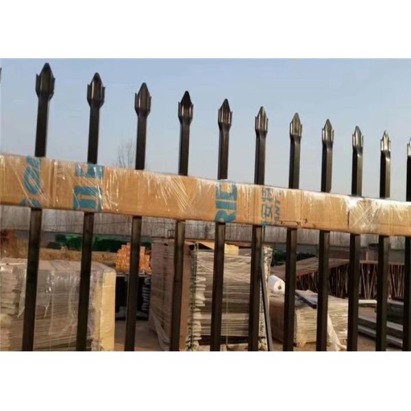 Decorative Garden Stainless Steel Fence / Gate With Anti - Theft Screws