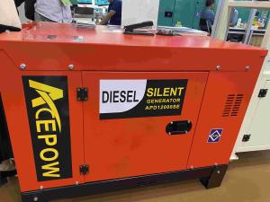 25kva Canopy Generator Set Cor Vermelha A água arrefecida