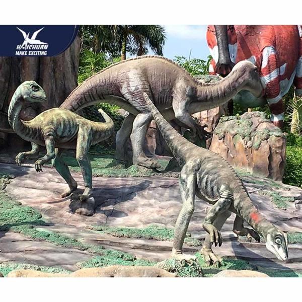 Alive Realistic Dinosaur Models Tail Movement In Coin Operated For Exhibition