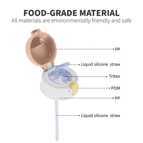 Sport Double Walled Stainless Steel Vacuum Insulated Kids Water Bottles 16oz