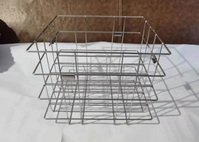 Heat Resistance 304 Stainless Steel Wire Mesh Storage Basket For Medical Industries