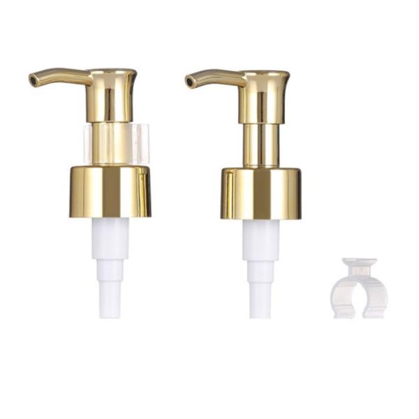 24MM Gold Lotion Dispenser Pump Aluminum Perfume Sprayer