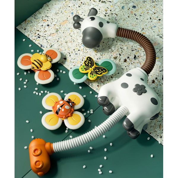 PC Plastic Electric Sprinkler for Baby Shower Toys 0-3-Year-Old Children's Bathroom