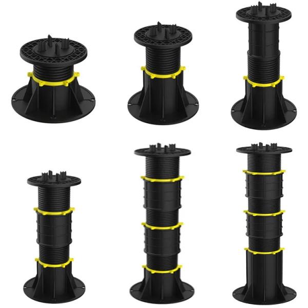 High Durability Adjustable Plastic Pedestal Optimized For Outdoor Environments
