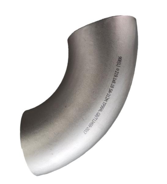 Seamless Stainless Steel Pipe Fittings ASME A234 WPB 6 Inch 90 Degree Long Radius Elbow