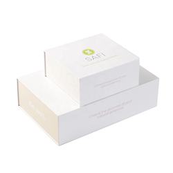 Elegent Square Cosmetic Packaging Box Foldable Magnetic Gift Box