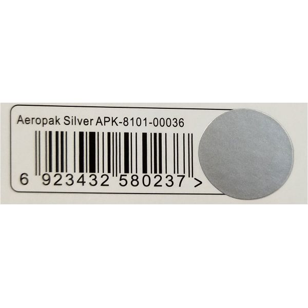 AEROPAK Low Smell Aerosol Spray Paint , Silver Color Car Spray Paint