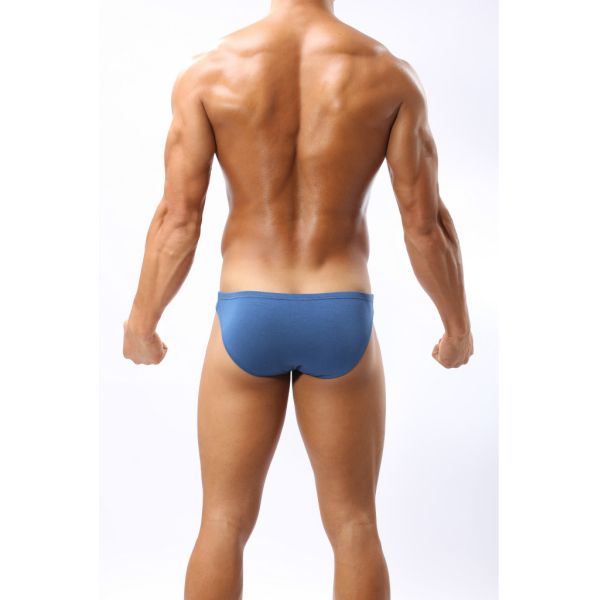 Men'S Low Rise Bikini Briefs Boxer Underwear Natural Microfiber Lightweight Underpants Modal Sexy