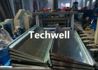 Petit pain réglable de panneau de support d'étagère de stockage de taille formant la machine