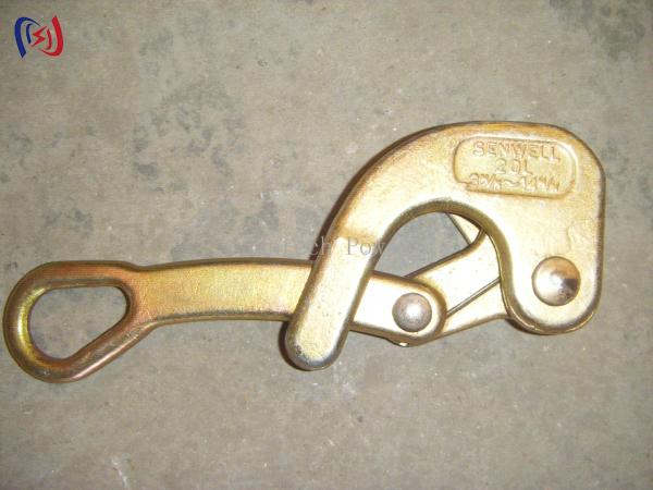 Single Cam Wire Cable Clamp Earth come along clamps wire grips For Steel Strand