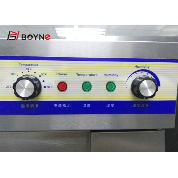 Коммерчески коробка Fementation хлеба подносов двери 24 Proofer 2