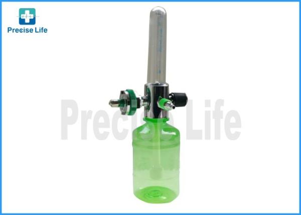Garrafa médica do humidificador do oxigênio do hospital de tipo americano com medidor de fluxo