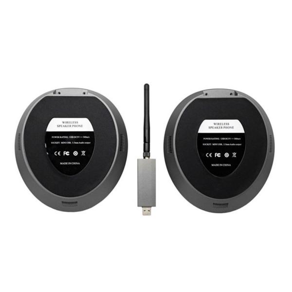 wireless batery daisy chain 2x microphone USB Omni-directional Conference Microphone for Conference Room Equipment