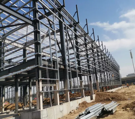 Prefabricated Steel Structure Indoor Basketball Gym with Hot-Dip Galvanized Quick Erection and Seismic Resistant Design