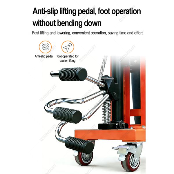 DTF450C DTF450C-1 Hydraulic Drum Truck with Weighing Scale