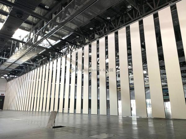 Aluminum Track Moveable Wall Partition for Soundproofing Up To 43-50dB in Commercial Spaces