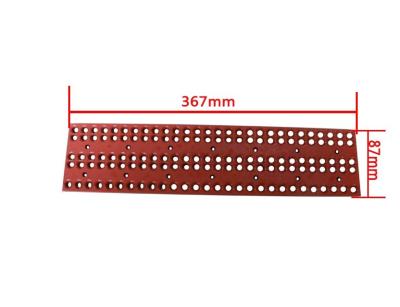 Tear peças de guiamento pequenas da máquina de etiquetas da placa