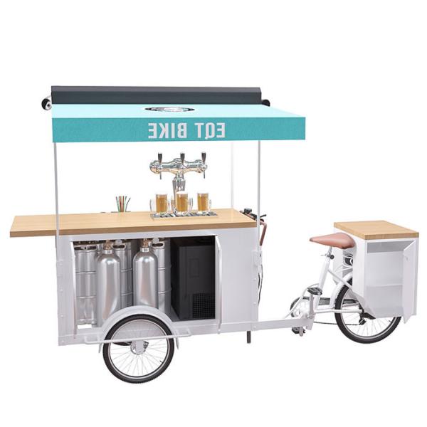 Multi carro da cerveja da bicicleta da função para a cerveja de Streeting que vende o certificado do CE