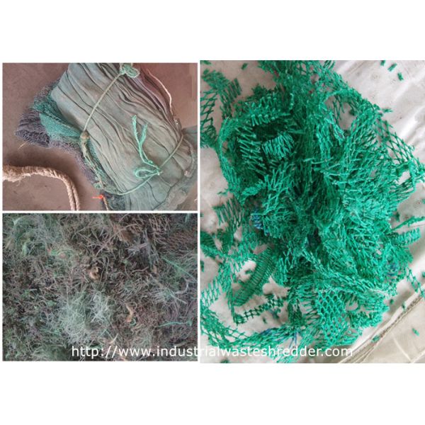 Fishing Wire Nets PA6 / PA66 Nylon Waste Shredder Cutter With Sharpener