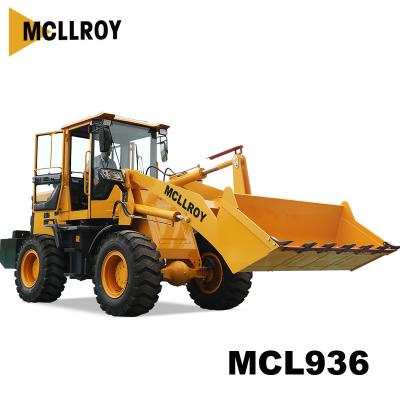 descarga Front-end Retro escavadeira Compactaro de 3500mm, carregador da roda de 2000kg Rate Load Mini Front-end