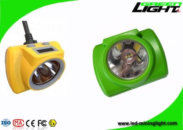 Optical Lighting Angle Hard Hat Led Lights 13000lux With USB Charger Battery