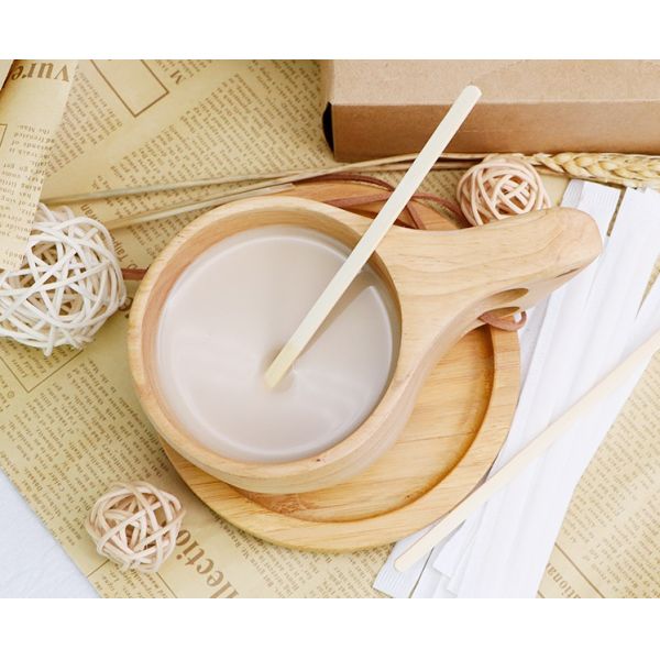 Individually Wrapped Disposable Wooden Bamboo Coffee Stirrers