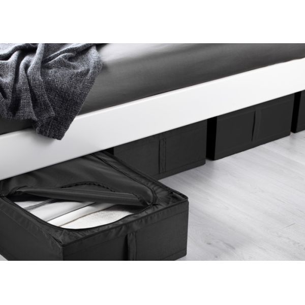 Puting Portable clothes storage bag customized sorting dust cover blanket Oxford Fabric White purple 93*55*19cm