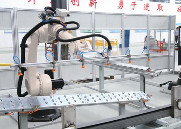 Bulldozer Beam Robotic Assembly Systems , Tipping Automatic Production Line