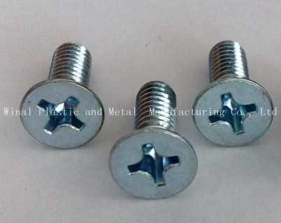 Countersunk PB screw,spring steel,stainless steel,size & finish as per sample or drawing.