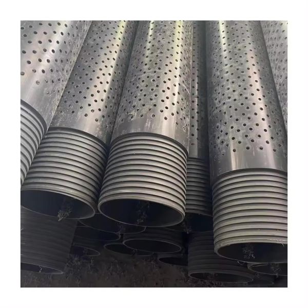 4-Inch PVC Drainage Perforated Pipes for Effective Water Drainage and Improved System