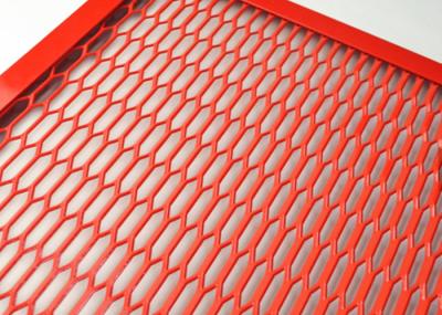 Hexagonal Hole Aluminum Expanded Metal Mesh For Shelving And Room Dividers