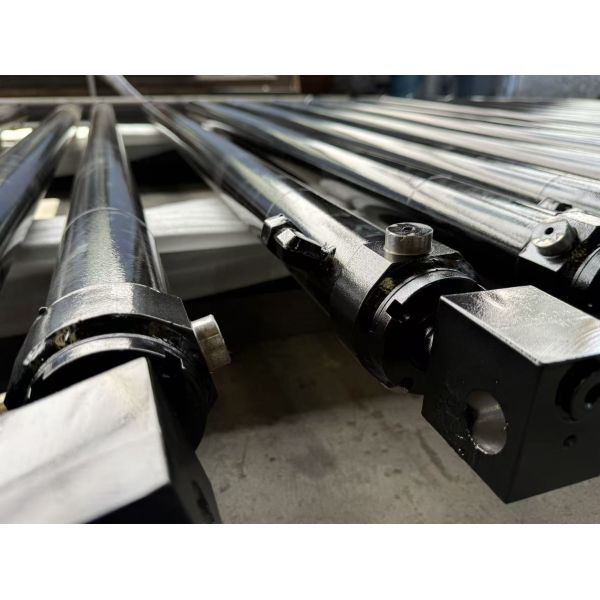 Custom Telescopic Hydraulic Cylinder For Excavators With Hard Chrome Plated Steel