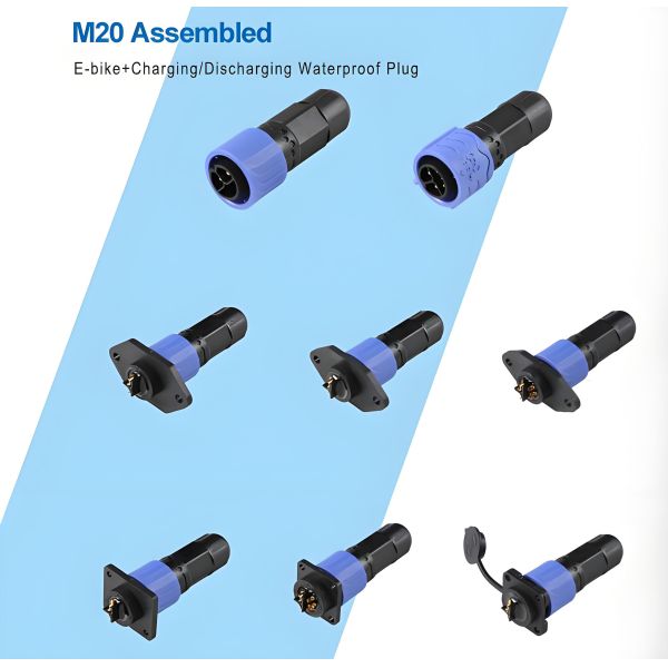 Heavy Duty Electric Motorcycle Charging Connectors Featuring Robust Construction for Long Lasting Performance and Safety