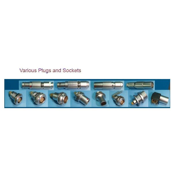 Push Pull Lemo Cable Connector Mini 00B Series 4pin Industrial Circular Connector