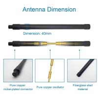 1.5g 32mm de diámetro Drone detector exterior Omnidireccional Antena a prueba de agua
