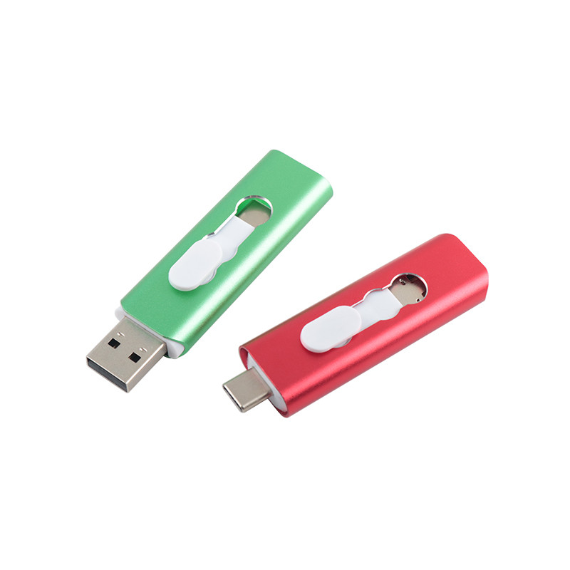 Металлический тип C USB флэш-накопители 2.0 и USB 3.0 128GB 256GB Европейский стандарт