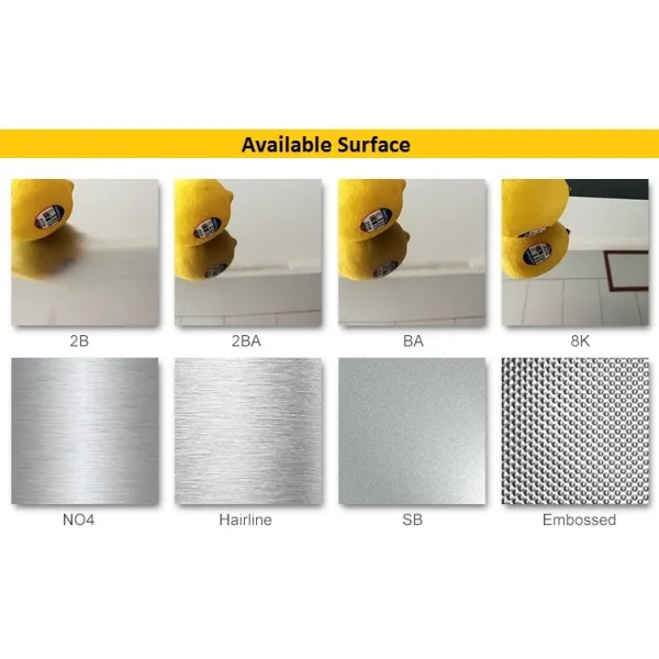 SS201 304 321 316 316L 310S 904L Stainless Steel Coils