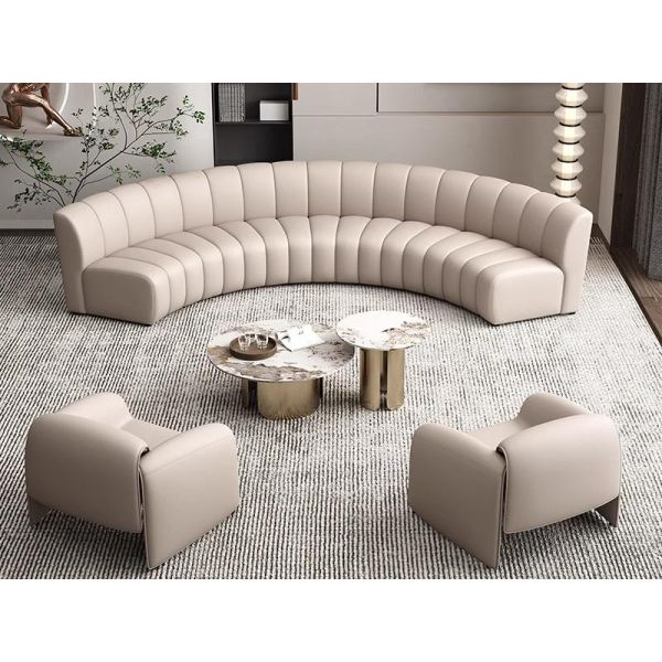 Star Hotel Lobby Furniture Reception Negotiation Sofa Chair Table Custom Size