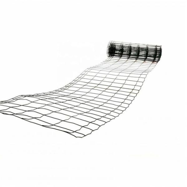 6 Gauge 4x4 Green PVC Coated Euro Wire Mesh Fence - Welded Wire Mesh Fence for Gardens and Farms