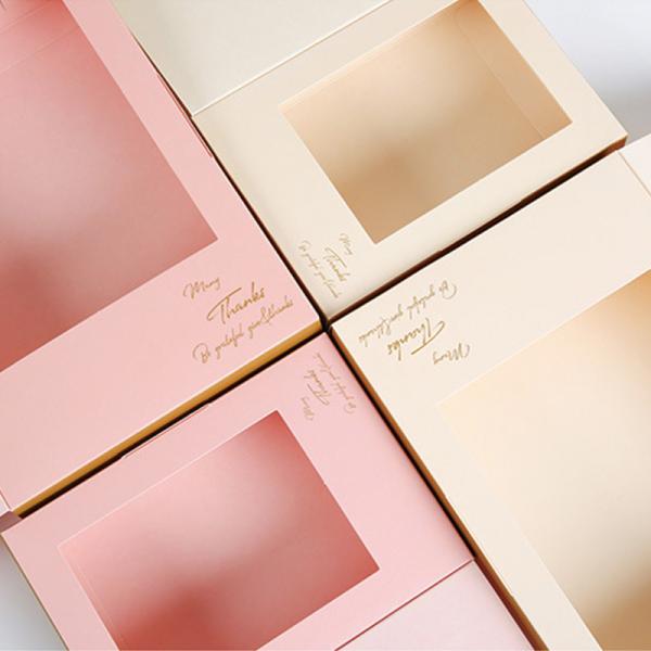 4C Offset Printing 1mm Eternal Flower Gift Packing Boxes
