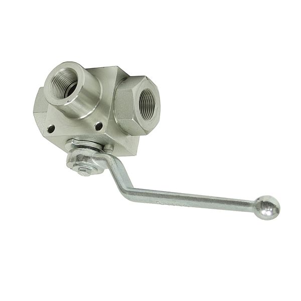 Сверхвысокое давление трехсторонний стальной шаровой клапан ручной клапан