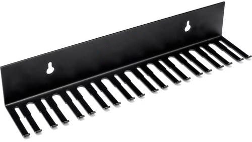 Teniente de cable de parche modular montado en la pared con ranuras de 20 pulgadas