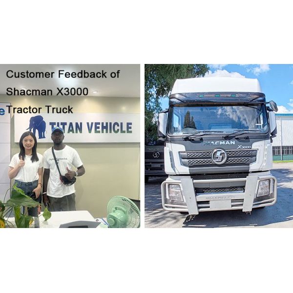 TITAN Shacman X3000 Tractor Price | Shacman 6x4 Tractor Truck