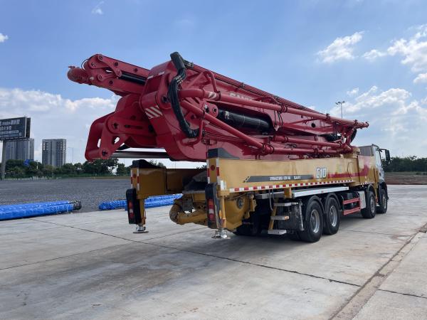 2020 Used Sany 62M Concrete Pump Truck Mercedes Benz Chassis