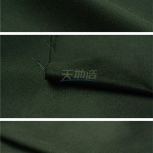 50/50 Aramid Viscose Fabric 185gsm Green Protective Clothes