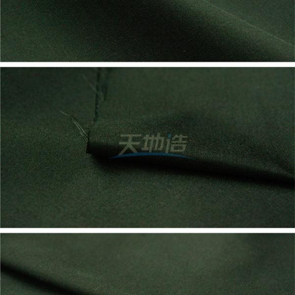 Green Aramid Viscose Fabric 70/30 260gsm For Protective Clothing